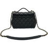 シャネル CHANEL ビジネスアフィニティ ショルダーバッグ A93607 ブラック ゴールド金具 キャビアスキン レディース