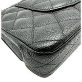 シャネル CHANEL マトラッセ25 A01112 27番台 ブラック ゴールド金具 キャビアスキン レディース ショルダーバッグ