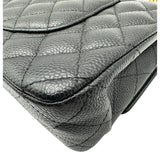 シャネル CHANEL マトラッセ25 A01112 27番台 ブラック ゴールド金具 キャビアスキン レディース ショルダーバッグ