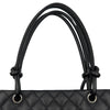 シャネル CHANEL カンボンライントート ラージ A25169 9番台 ブラック カーフ レディース ショルダーバッグ