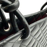 シャネル CHANEL カンボンライントート ラージ A25169 9番台 ブラック カーフ レディース ショルダーバッグ