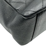 シャネル CHANEL PSTチェーントートバッグ A20994 10番台 ブラック ゴールド金具 キャビアスキン レディース ハンドバッグ