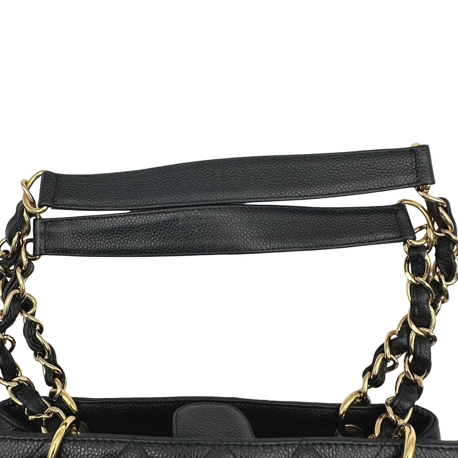 シャネル CHANEL PSTチェーントートバッグ A20994 10番台 ブラック