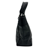 シャネル CHANEL パリビアリッツトートMM A34209 ブラック シルバー金具 コーティングキャンバス レディース トートバッグ