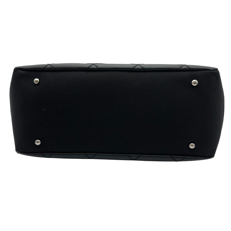シャネル CHANEL パリビアリッツトートMM A34209 ブラック シルバー