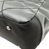 シャネル CHANEL パリビアリッツトートMM A34209 ブラック シルバー金具 コーティングキャンバス レディース トートバッグ