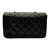 シャネル CHANEL ダイアナ22 A01164 2番台 ブラック ゴールド金具 ラムスキン レディース ショルダーバッグ