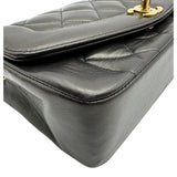 シャネル CHANEL ダイアナ22 A01164 2番台 ブラック ゴールド金具 ラムスキン レディース ショルダーバッグ