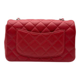 シャネル CHANEL ミニマトラッセ20 A69900 30番台 レッド シルバー金具 ラムスキン レディース ショルダーバッグ