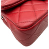 シャネル CHANEL ミニマトラッセ20 A69900 30番台 レッド シルバー金具 ラムスキン レディース ショルダーバッグ