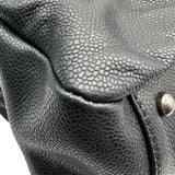 シャネル CHANEL ココマーク トートバッグ 13番台 ブラック シルバー金具 キャビアスキン レディース