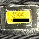 シャネル CHANEL ココマーク トートバッグ 13番台 ブラック シルバー金具 キャビアスキン レディース