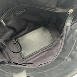 シャネル CHANEL パリビアリッツトートGM A34210 13番台 ブラック シルバー金具 コーティングキャンバス レディース トートバッグ
