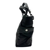 シャネル CHANEL パリビアリッツトートGM A34210 13番台 ブラック シルバー金具 コーティングキャンバス レディース トートバッグ