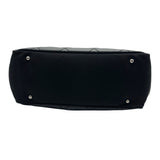 シャネル CHANEL パリビアリッツトートGM A34210 13番台 ブラック シルバー金具 コーティングキャンバス レディース トートバッグ