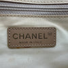 シャネル CHANEL ニュートラベルライントートMM A15991 8番台 ベージュ ナイロンジャガード/レザー レディース トートバッグ
