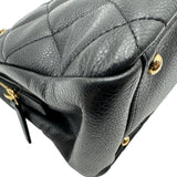 シャネル CHANEL マトラッセ チェーントートバッグ A67294 18番台 ブラック ゴールド金具 キャビアスキン レディース トートバッグ