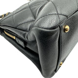 シャネル CHANEL マトラッセ チェーントートバッグ A67294 18番台 ブラック ゴールド金具 キャビアスキン レディース トートバッグ