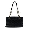シャネル CHANEL マトラッセ チェーントートバッグ A67294 18番台 ブラック ゴールド金具 キャビアスキン レディース トートバッグ
