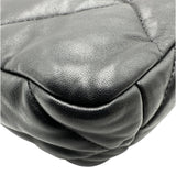 シャネル CHANEL CHANEL19 バッグ AS1160 ブラック ゴールド/シルバー金具 シャイニーラムスキン レディース ショルダーバッグ