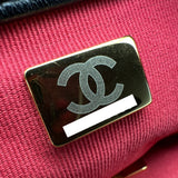 シャネル CHANEL CHANEL19 バッグ AS1160 ブラック ゴールド/シルバー金具 シャイニーラムスキン レディース ショルダーバッグ