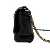 シャネル CHANEL CHANEL19 バッグ AS1160 ブラック ゴールド/シルバー金具 シャイニーラムスキン レディース ショルダーバッグ