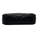 シャネル CHANEL CHANEL19 バッグ AS1160 ブラック ゴールド/シルバー金具 シャイニーラムスキン レディース ショルダーバッグ