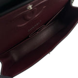 シャネル CHANEL マトラッセ25 A01112 31番台 ブラック シルバー金具 ラムスキン レディース ショルダーバッグ