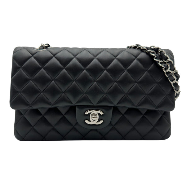 シャネル CHANEL マトラッセ25 A01112 31番台 ブラック シルバー金具