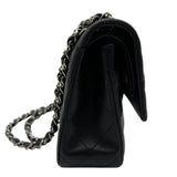 シャネル CHANEL マトラッセ25 A01112 31番台 ブラック シルバー金具 ラムスキン レディース ショルダーバッグ