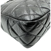 シャネル CHANEL ココマーク チェーントートバッグ AS1875 30番台 ブラック ゴールド/シルバー金具 シャイニーエイジドカーフ レディース トートバッグ