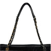シャネル CHANEL ココマーク チェーントートバッグ AS1875 30番台 ブラック ゴールド/シルバー金具 シャイニーエイジドカーフ レディース トートバッグ