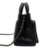 シャネル CHANEL ビジネスアフィニティ スモールショッパー A93750 ブラック ゴールド金具 キャビアスキン レディース ショルダーバッグ