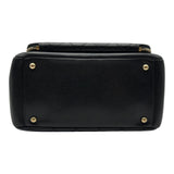 シャネル CHANEL ビジネスアフィニティ スモールショッパー A93750 ブラック ゴールド金具 キャビアスキン レディース ショルダーバッグ