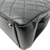 シャネル CHANEL ビジネスアフィニティ スモールショッパー A93750 ブラック ゴールド金具 キャビアスキン レディース ショルダーバッグ