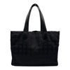 シャネル CHANEL ニュートラベルライントートMM A15991 8番台 ブラック ナイロン レディース トートバッグ