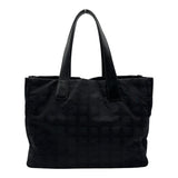 シャネル CHANEL ニュートラベルライントートMM A15991 8番台 ブラック ナイロン レディース トートバッグ