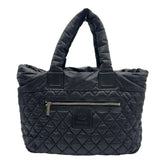 シャネル CHANEL コココクーントートGM A47107 13番台 ブラック ナイロン レディース トートバッグ