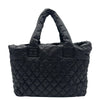 シャネル CHANEL コココクーントートGM A47107 13番台 ブラック ナイロン レディース トートバッグ