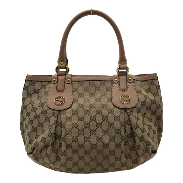 【直営店購入】GUCCI グッチ GGキャンバススクエア トートバッグ ピンク 2300046006249_6_600x600_crop_c