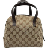 グッチ GUCCI GGキャンバス ハンドバッグ 124542 ベージュ レディース ハンドバッグ