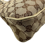 グッチ GUCCI GGキャンバス トートバッグ 163288 アイボリー/ベージュ GGキャンバス/レザー レディース トートバッグ