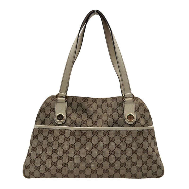 グッチ GUCCI GGキャンバス トートバッグ 163288 アイボリー/ベージュ