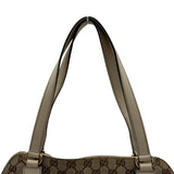 グッチ GUCCI GGキャンバス トートバッグ 163288 アイボリー/ベージュ GGキャンバス/レザー レディース トートバッグ