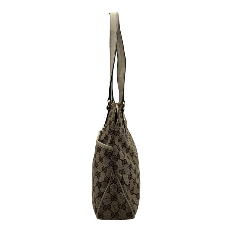 グッチ GUCCI GGキャンバス トートバッグ 163288 アイボリー/ベージュ