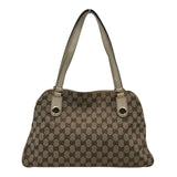 グッチ GUCCI GGキャンバス トートバッグ 163288 アイボリー/ベージュ GGキャンバス/レザー レディース トートバッグ