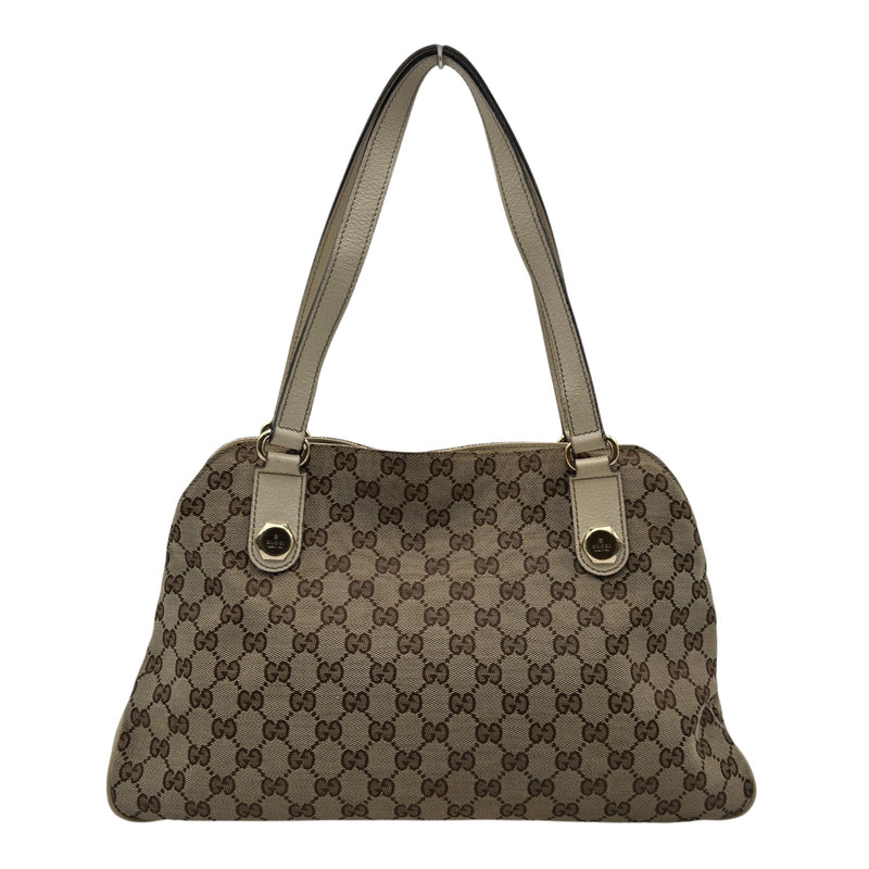 グッチ GUCCI GGキャンバス トートバッグ 163288 アイボリー/ベージュ 