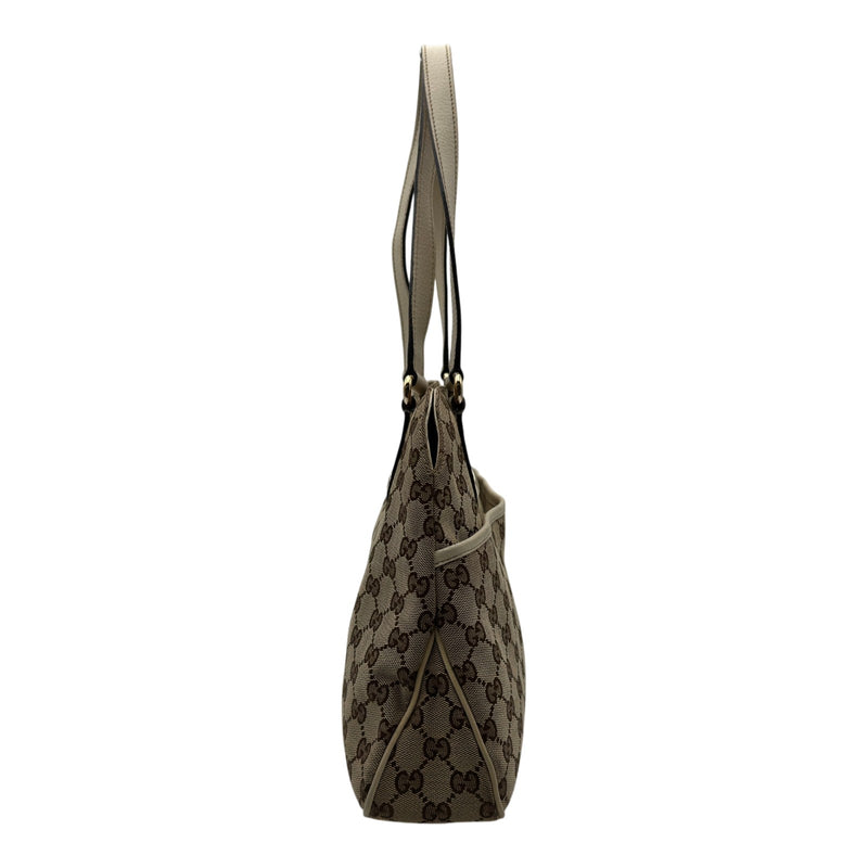 グッチ GUCCI GGキャンバス トートバッグ 163288 アイボリー/ベージュ
