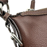 プラダ PRADA レザー ショルダーバッグ ブラウン レディース クロスボディ