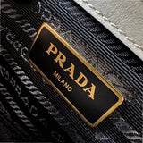 プラダ PRADA サフィアーノ トートバッグ 1BA164 ホワイト サフィアーノレザー レディース ショルダーバッグ